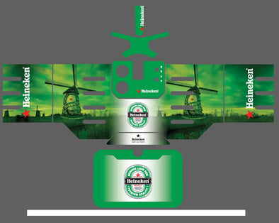 Green Heineken Blade Skin