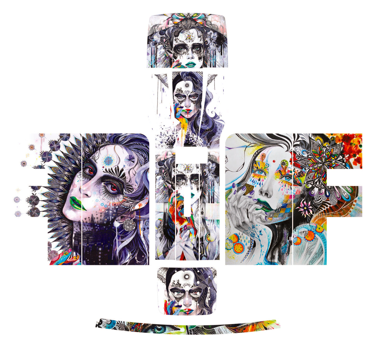 Abstract Art Themed Skin – prestige-skins