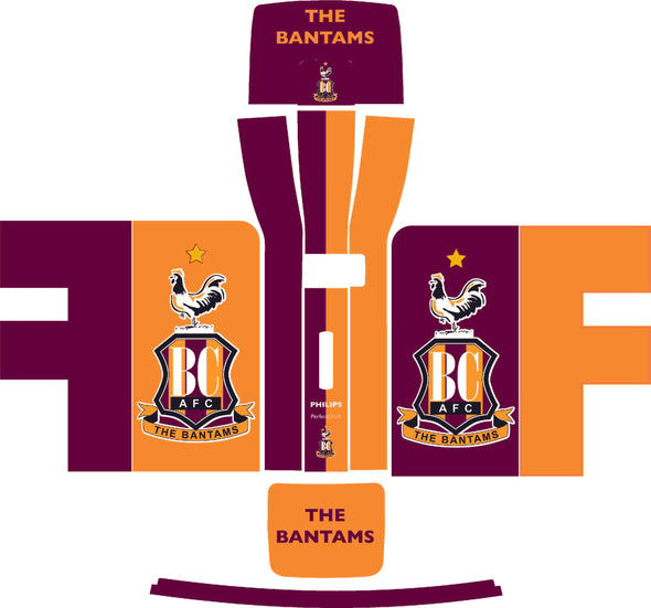 Bradford City FC Themed Skin