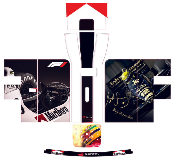 F1 Ayrton Senna Themed skin