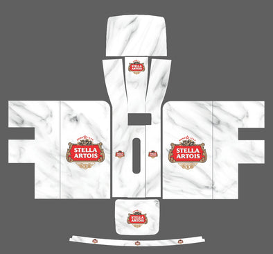 Stella Artois Marble Effect Skin