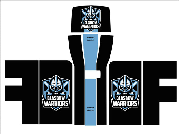 Glasgow Warriors Style Black & Blue Skin