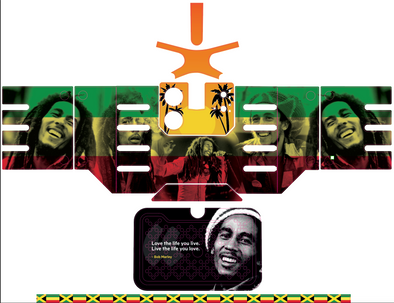 Bob Marley Themed Blade Skin