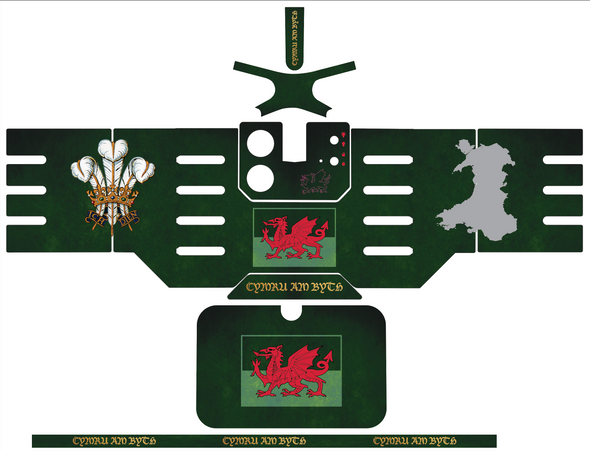 Welsh Blade Skin - Cymru Am Byth