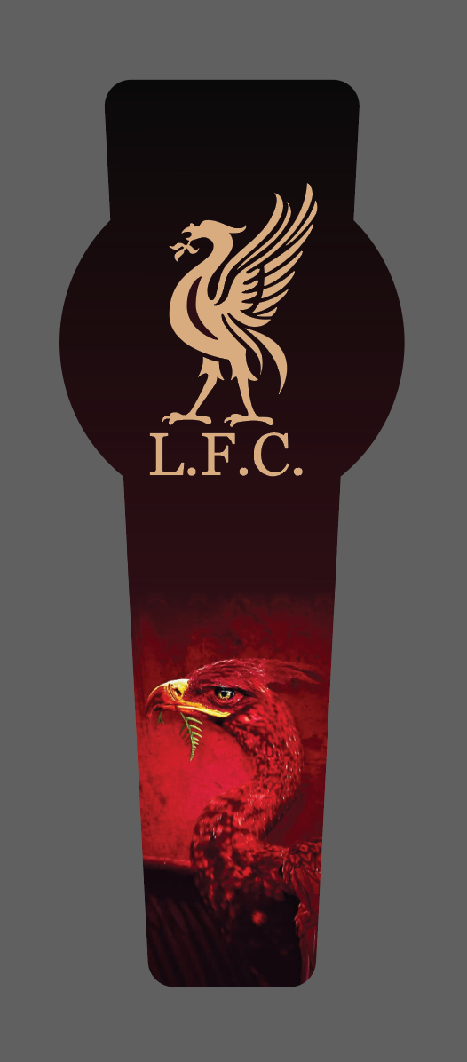 Handle Combo Liverpool Style Red + Black Liverbird Champions League Skin